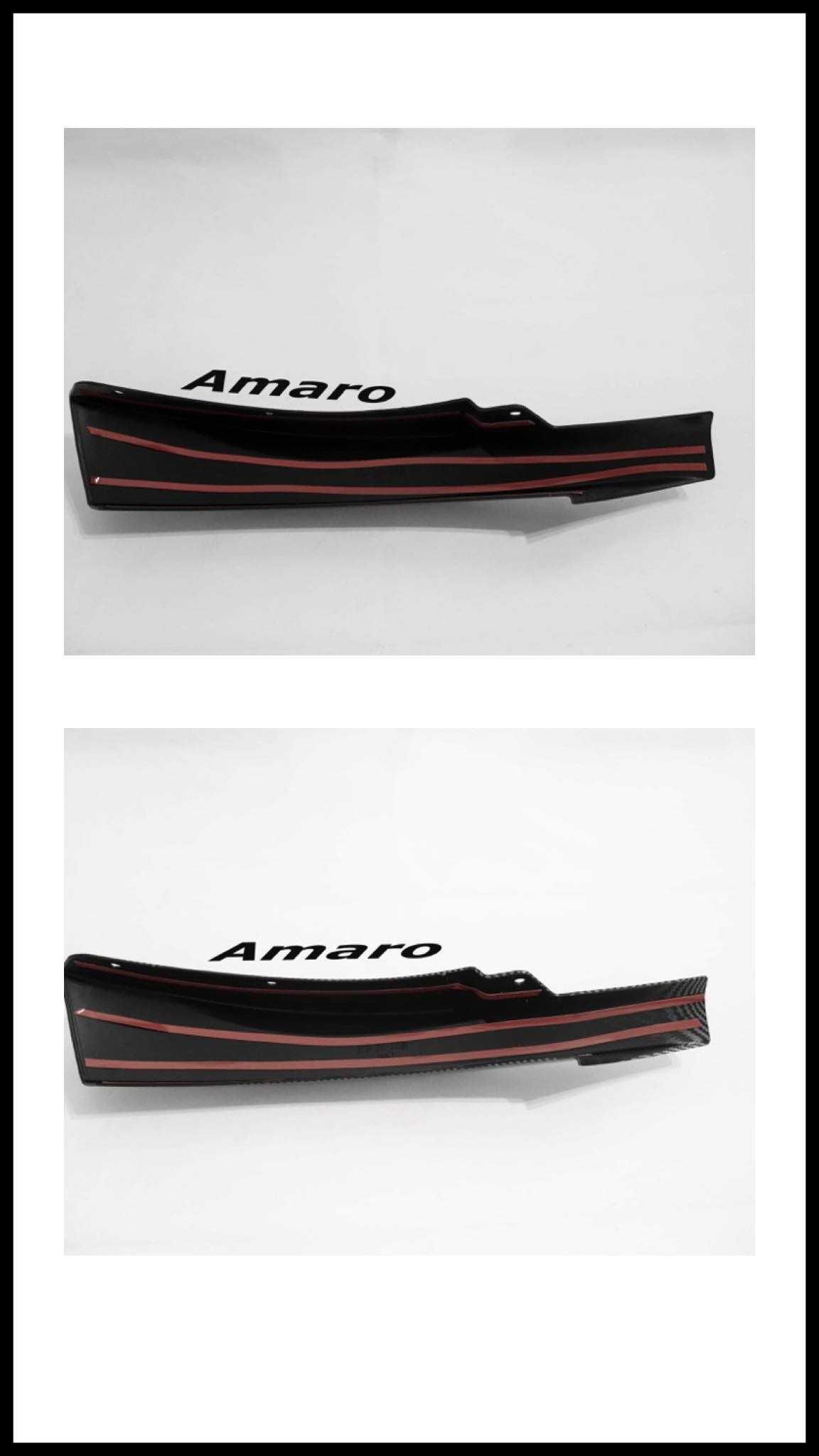 Spoiler/Splitter Frontal em Look Carbono Glossy ou Preto Piano (BMW E90)|NOVOS