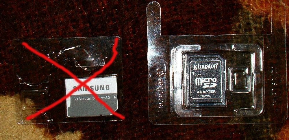 Перехідник до карточки microSD/SD