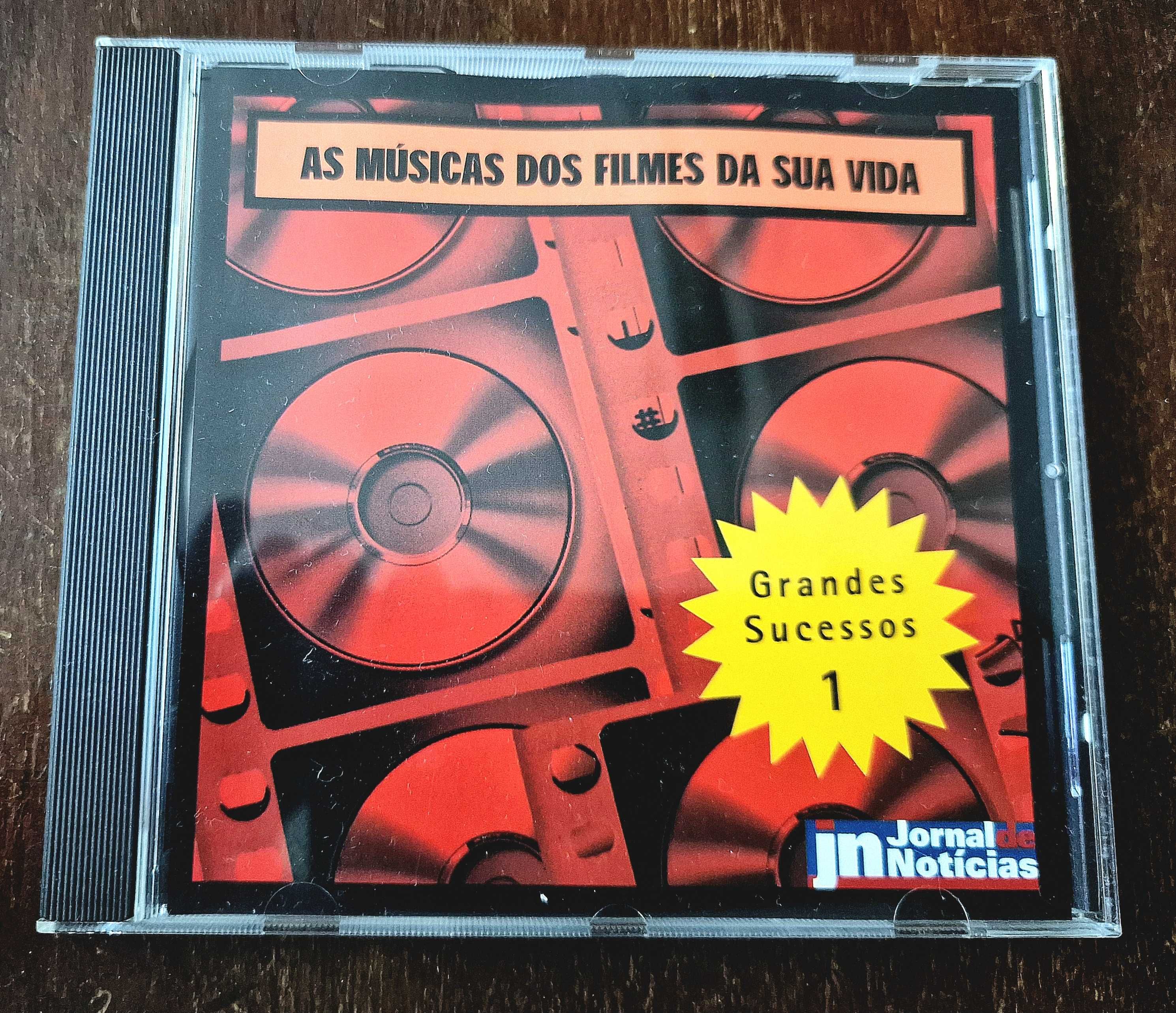 CD musical "As músicas dos filmes da sua vida" do Jornal de Notícias