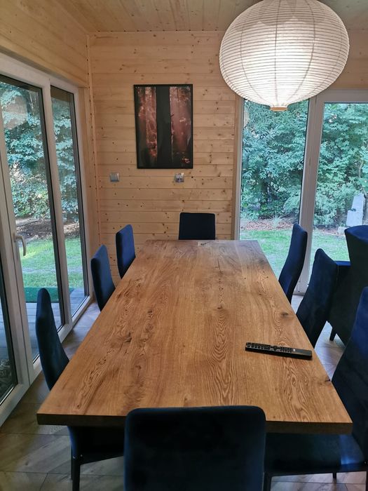 Nowy Dom nad jeziorem linia brzego ,prywatny pomost,sauna i jacuzzi
