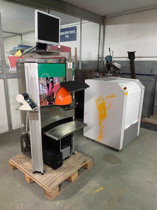 Máquina de afinação de tintas + misturadora marca CPS COLOR