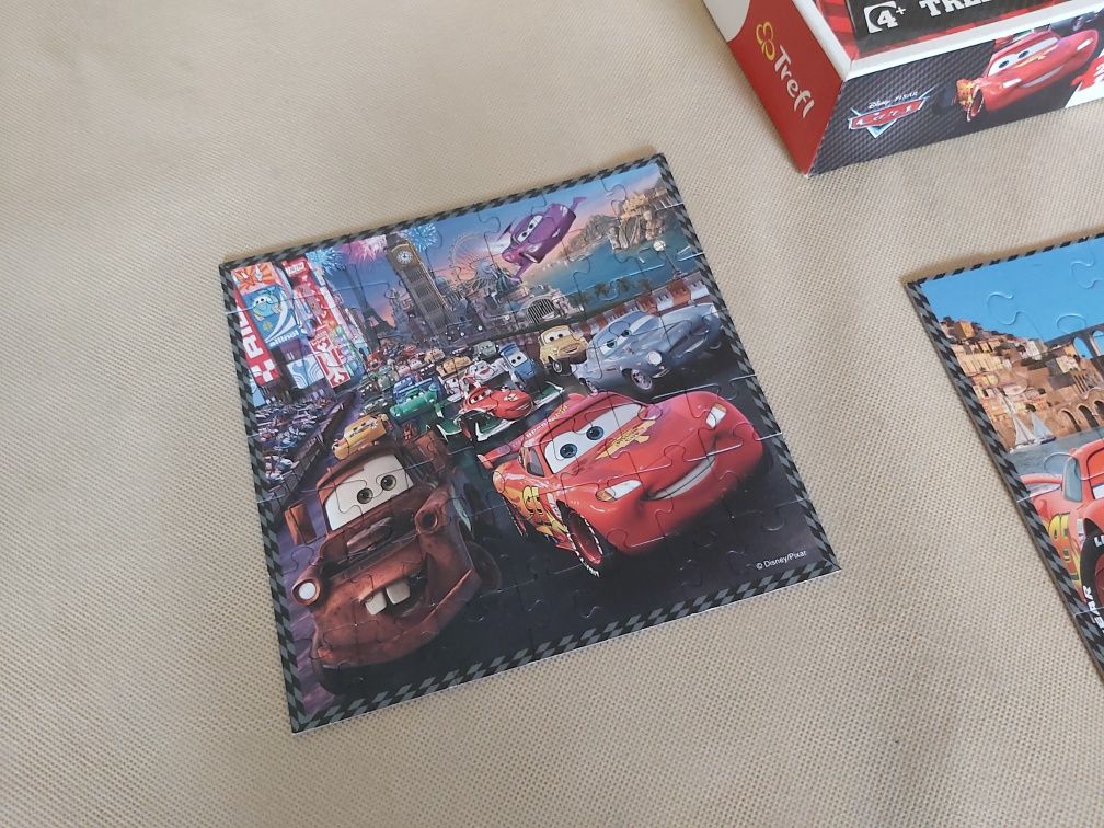 Cars  Trefl Puzzle  3w1