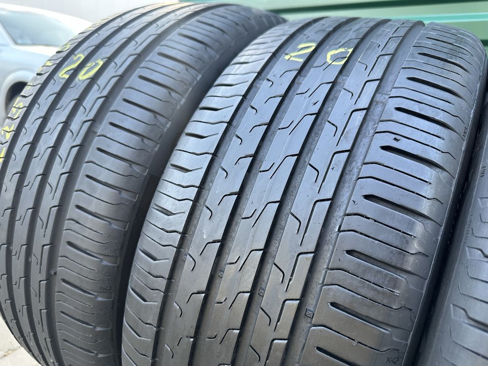 Літні шини 225/45R18 Continental EcoContact6 (2020рік) 6+мм 2/4шт