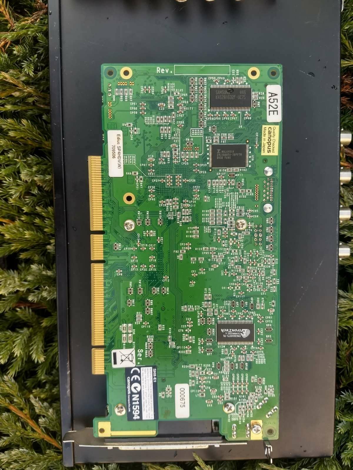 Плата захвата Canopus NLE Grass Valley Edius SP (PCI-X) с блоком