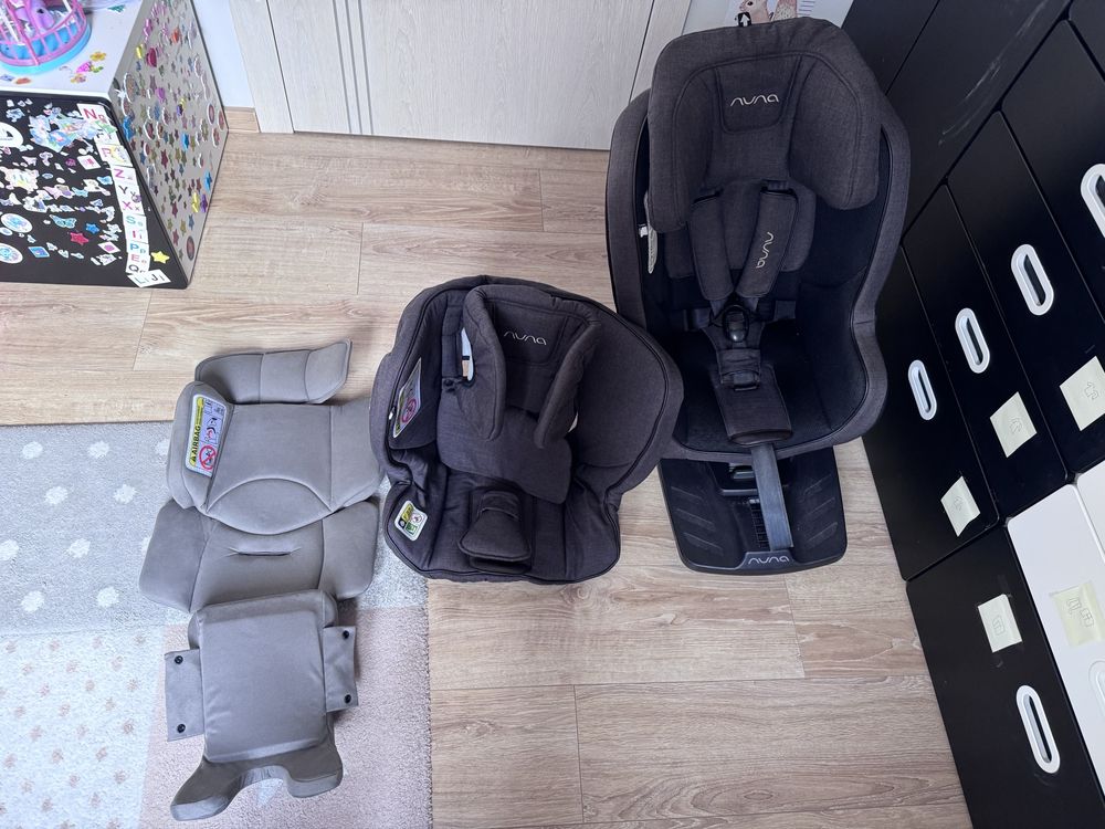 Nietuzinkowy fotelik obrotowy 360 Nuna Rebl Plus BDB stan  0-18 kg