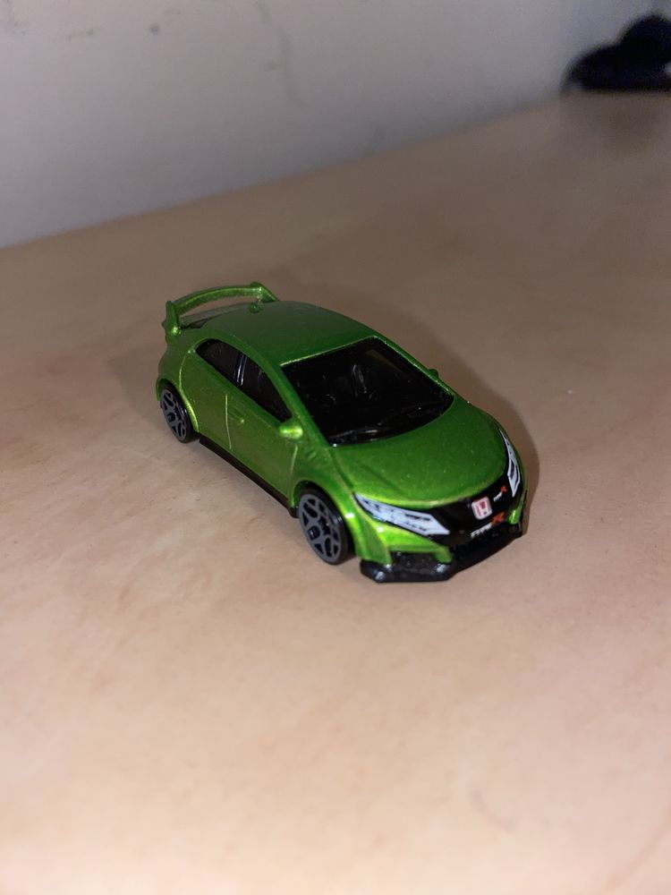 Zielona Honda Civic type R Hot wheels