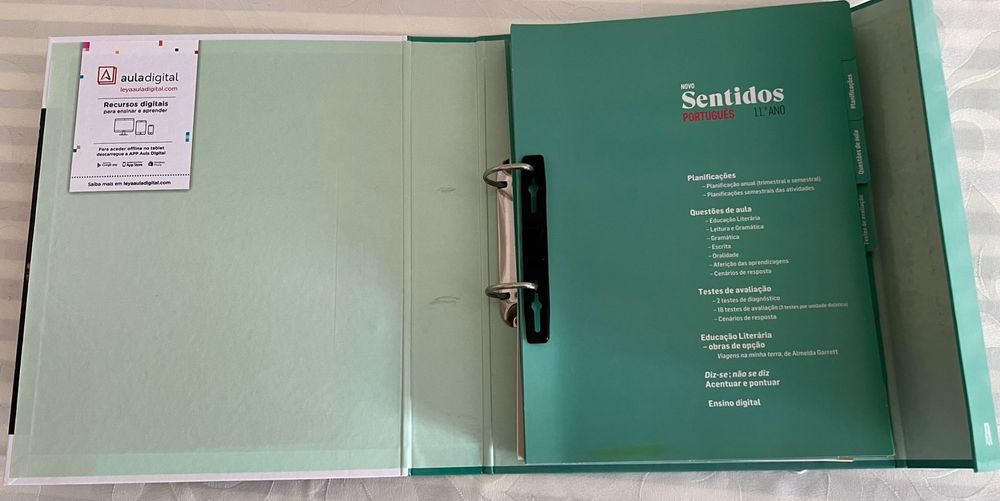 Conjunto Pedagógico Professor - Sentidos 11⁰ Ano - Português