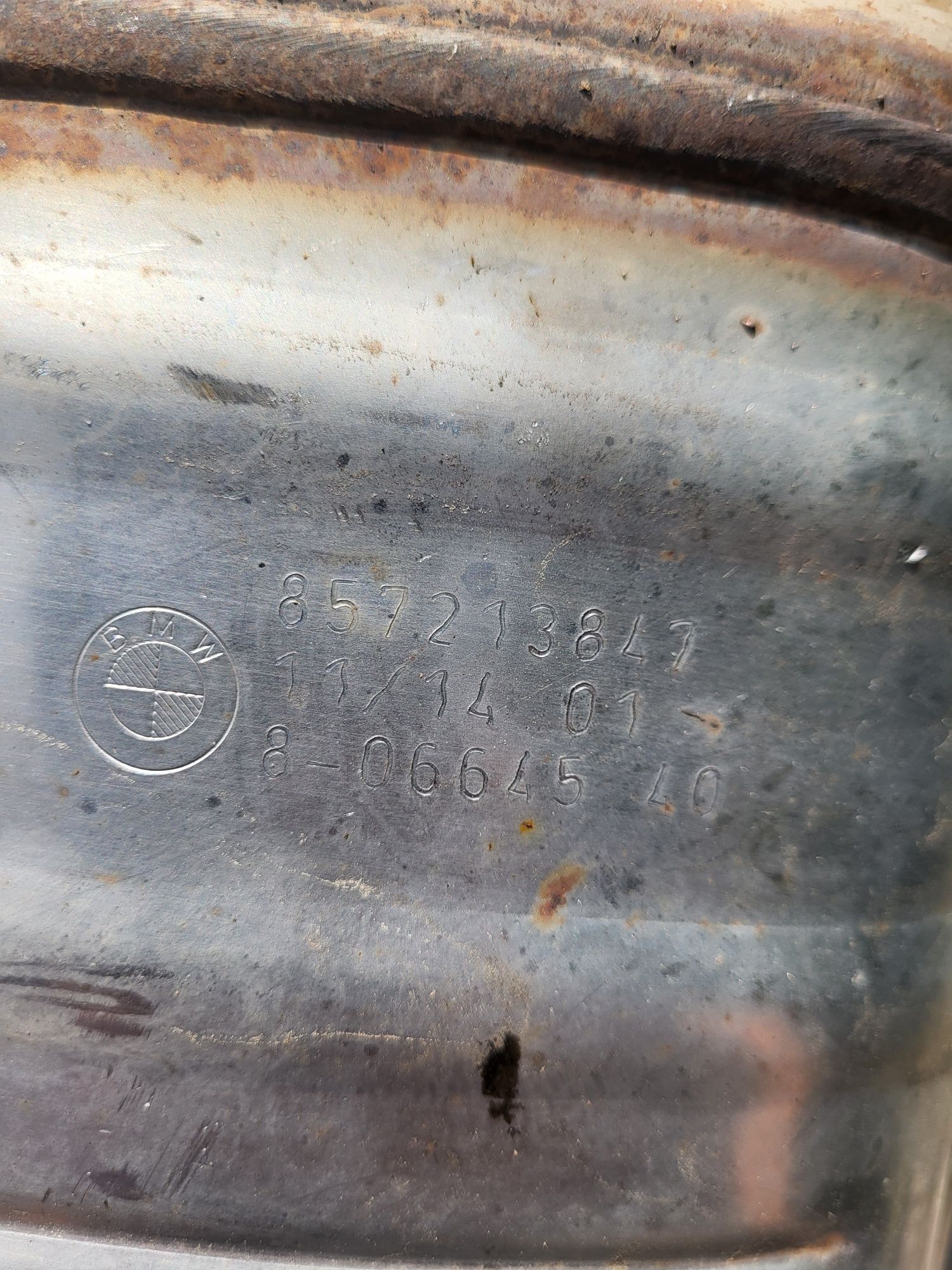 Katalizator filtr cząstek stałych DPF BMW F15 X5 X6 F16 30D 35D