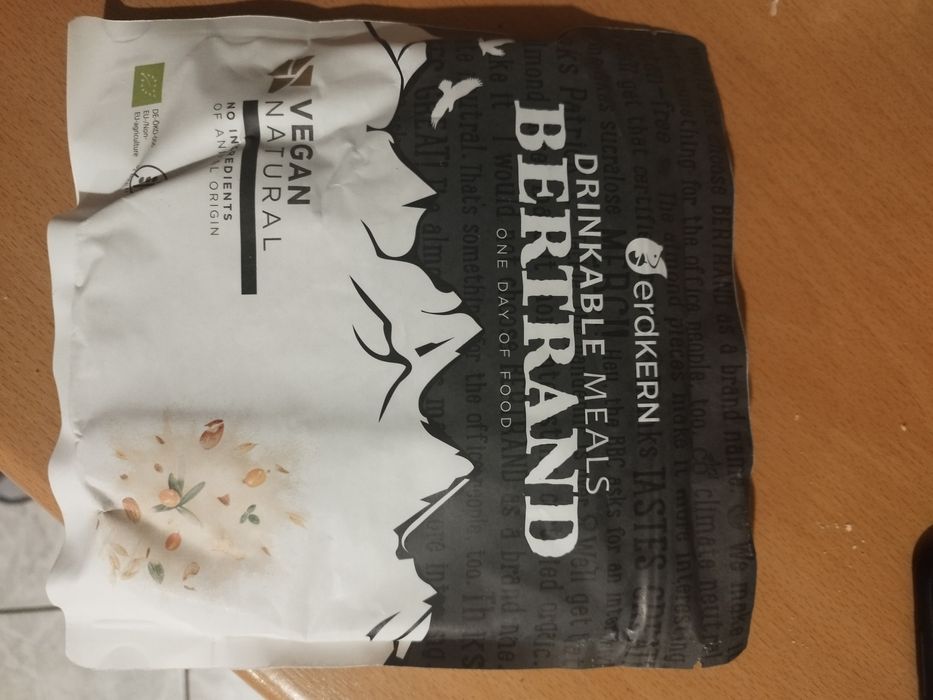 Odżywka BERTRAND  vegan natural. Jak Huel.
