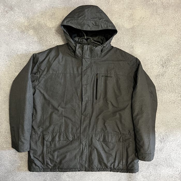 Зимовий пуховик Columbia оригінальна чоловіча зимова куртка коламбія