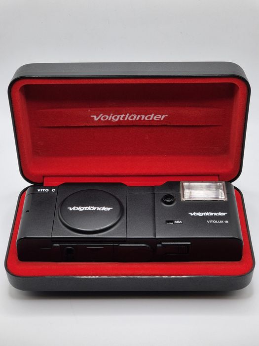 Voigtlander Vito C lampa Vitolux 18 etui pudełko