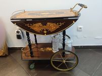 Carrinho de chá/com porta Garrafas vintage