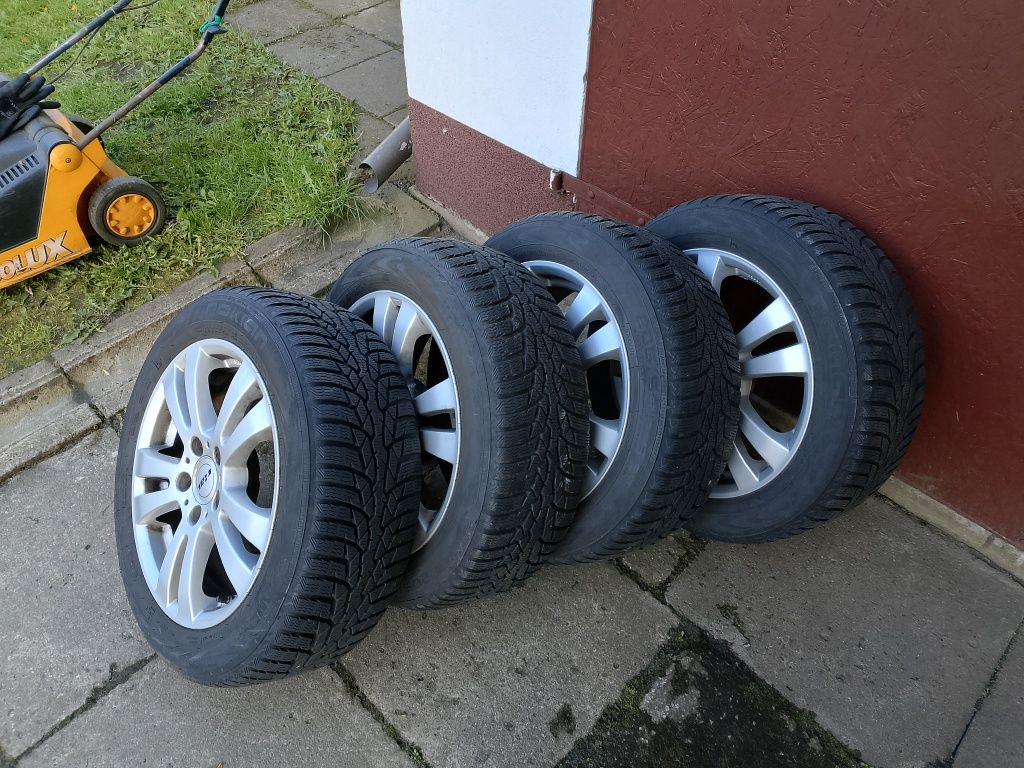 Felgi koła R16 5x112  opony NOKIAN 205/55/R16 2021 rok