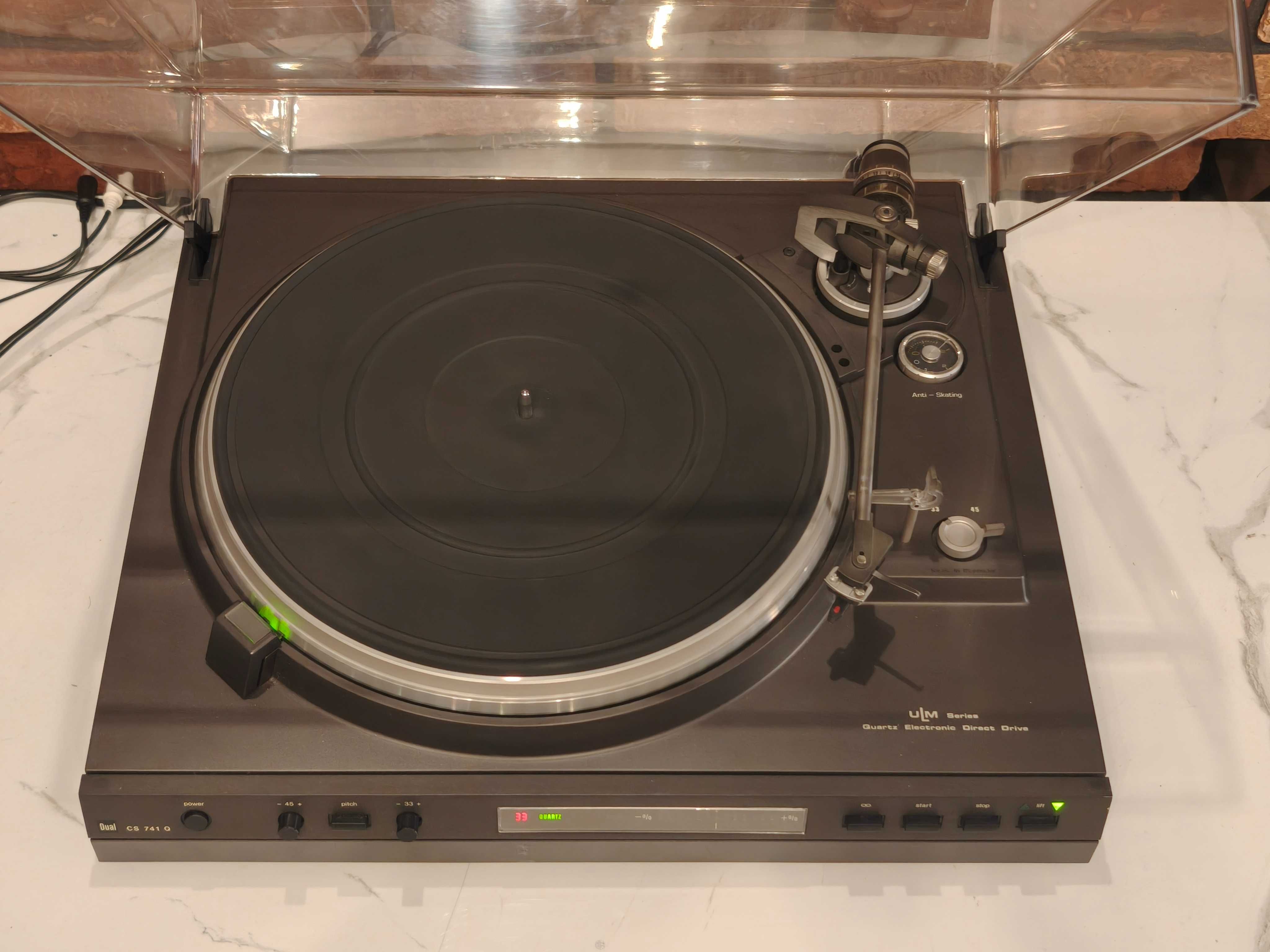 DUAL CS 741q ! Flagowy gramofon Direct Drive ! Automat ! Ortofon
