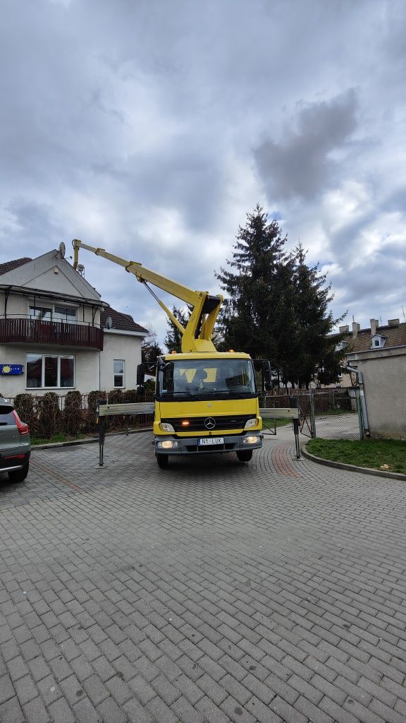 Podnośnik koszowy Usługi Podnośnikowe, zwyżka, Krynica,Braniewo,Sztum