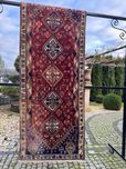 Kaszmirowy r.tkany dywan chodnik perski ABADEH 200x76 cm galeria 7 tyś