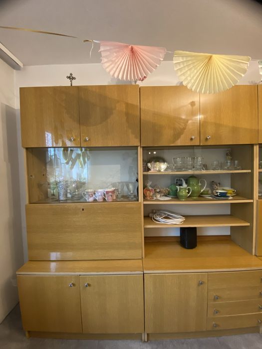 Meblościanka, stare meble, meblościanka PRL za darmo