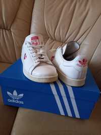 r.40 Buty Adidas - Stan Smith Orginalne, SKÓRA NATURALNA J.Nowe