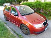 Skoda Fabia 1.4 MPI z gazem rok 2002 ekonomiczne auto