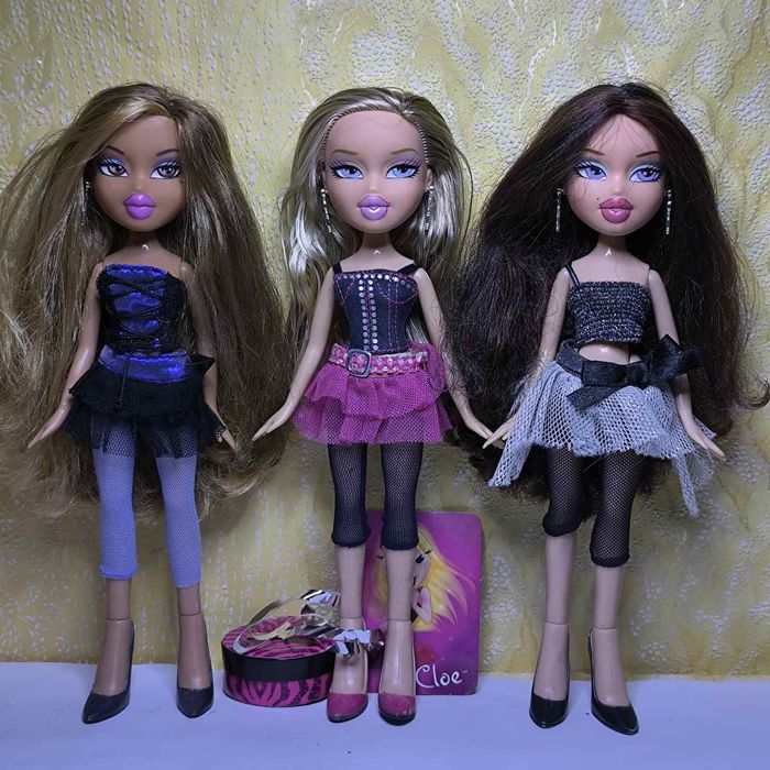 Bratz nevra cloe jasmine jade Meygan Phoebe Fianna sasha MGA Братз