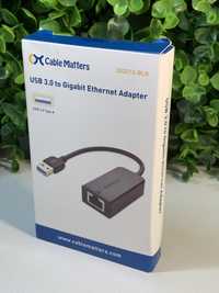 Кабель Адаптер USB-Ethernet (USB 3.0-Ethernet)