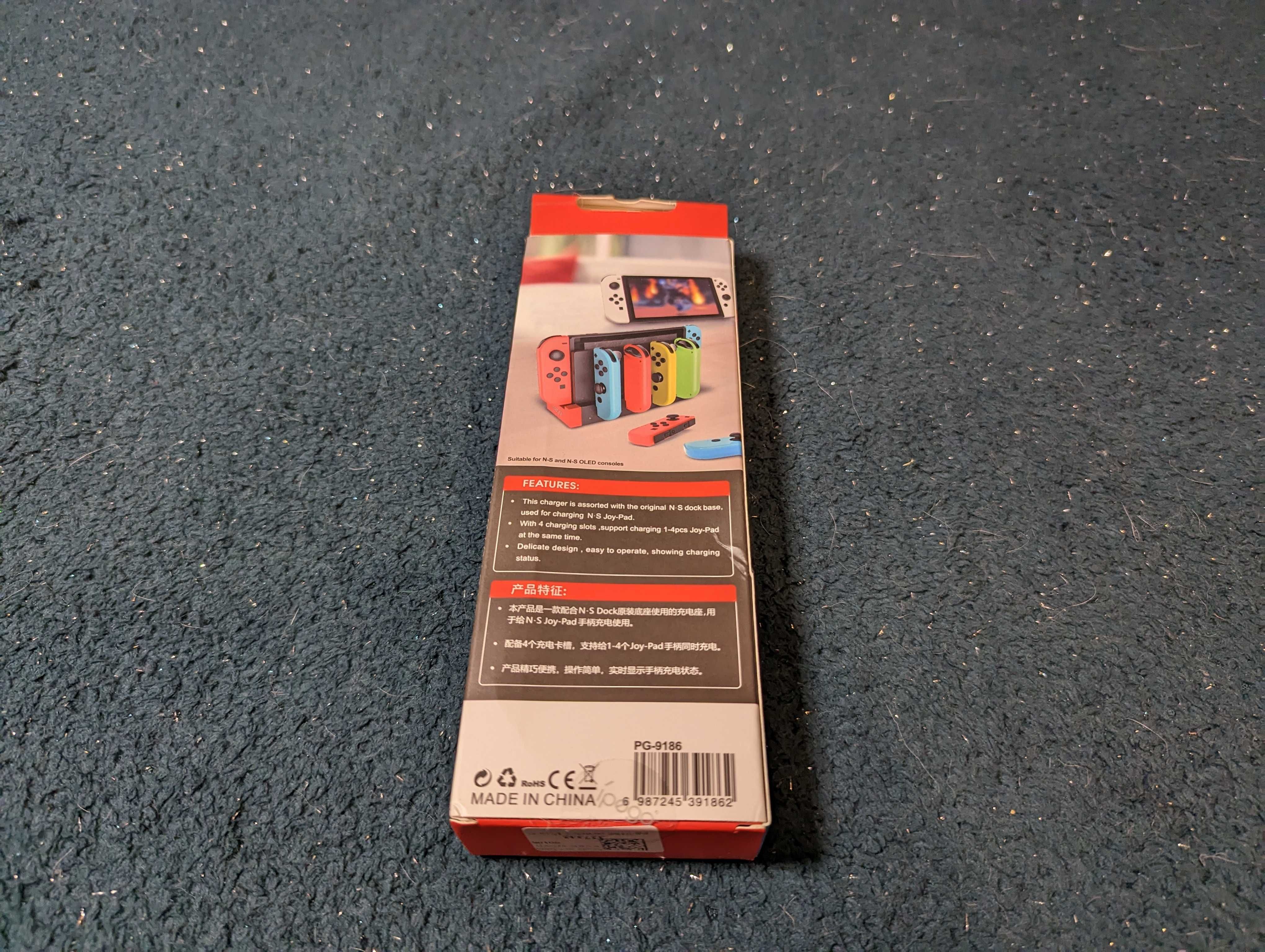 Matka Switch - ładowarka do joyconów zakładana na docka