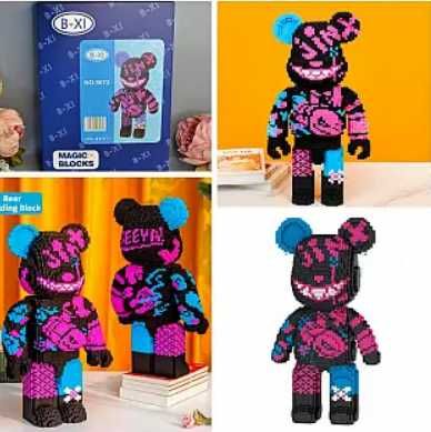 Конструктор  Magic Blocks Bearbrick Набір для творчості з міні-блоків