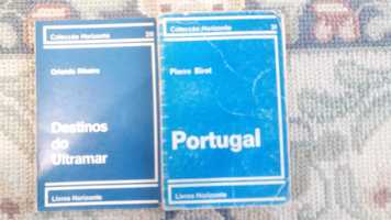 Conjunto livros historia e economia de Portugal e outros