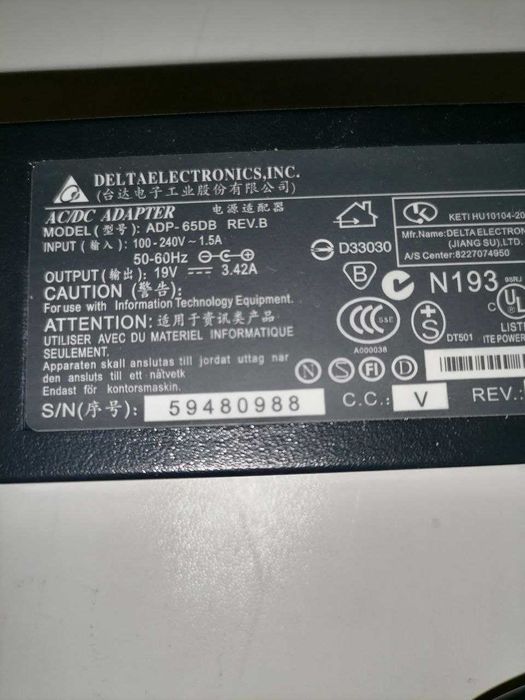 Блок живлення Acer ADP-65db