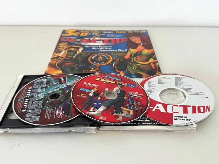 CD-Action (64) 09/2001 + 3xCD wrzesień 2001