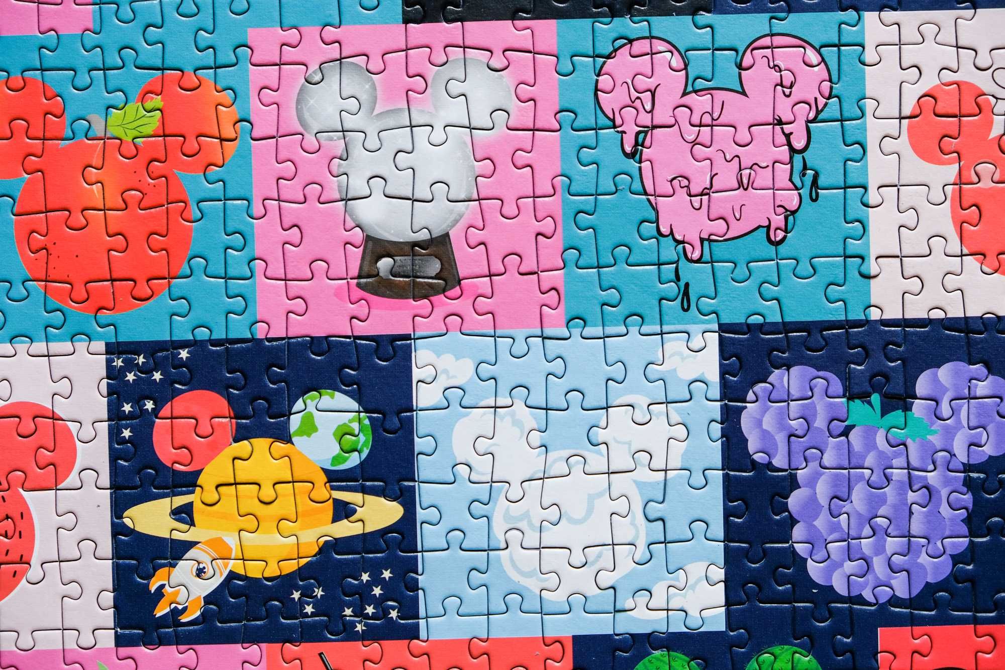 Puzzle Dino, Disney Mickey Mouse 1000 el komplet ideał