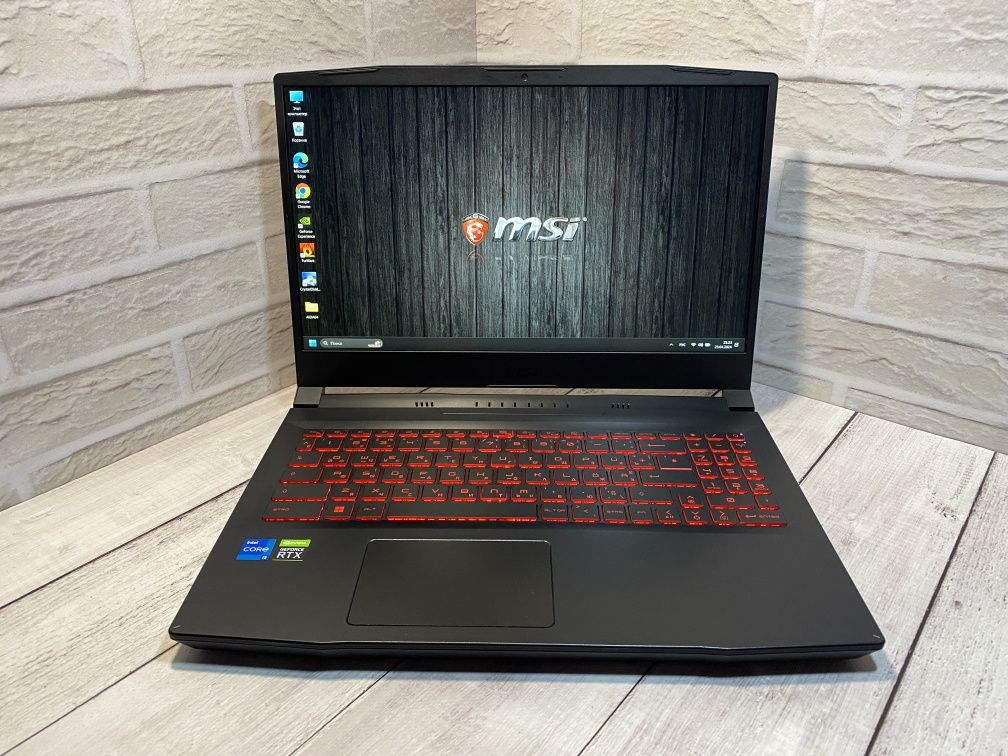 Ігровий! MSI Katana GF66/15.6" 144Hz/i5-11400h/RTX3060/Ram 16/SSD 512G