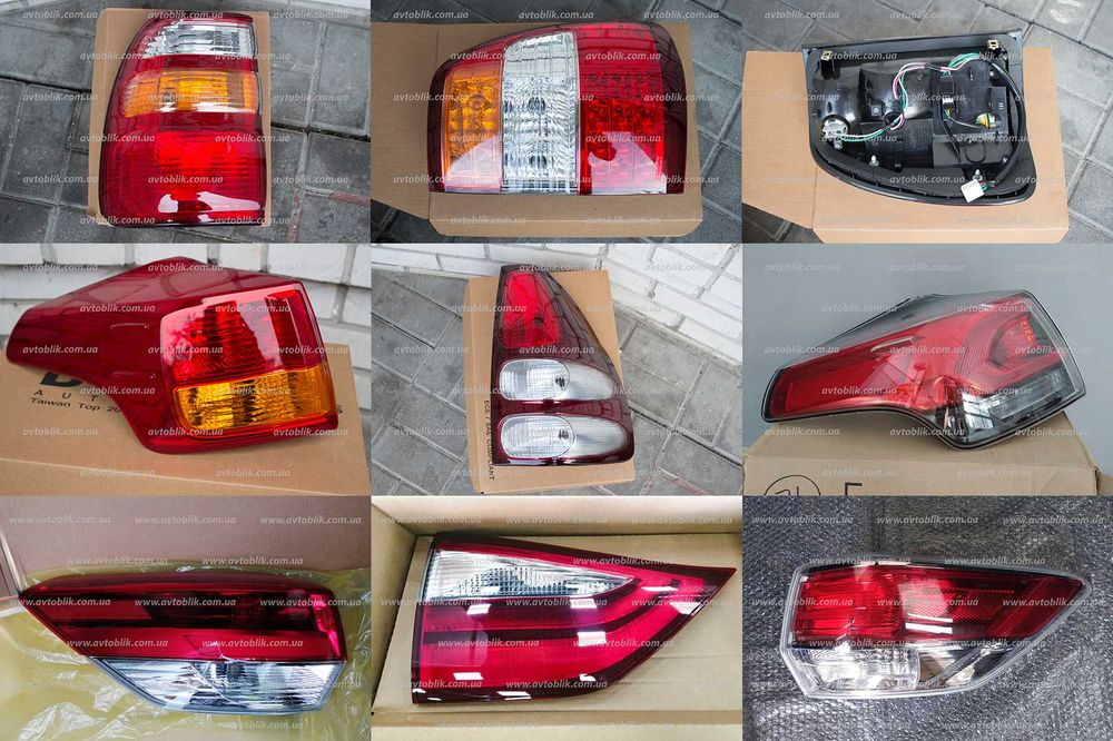 Задний фонарь Toyota Cruiser, Prado, Hilux, Highlander, Rav4, Sienna
