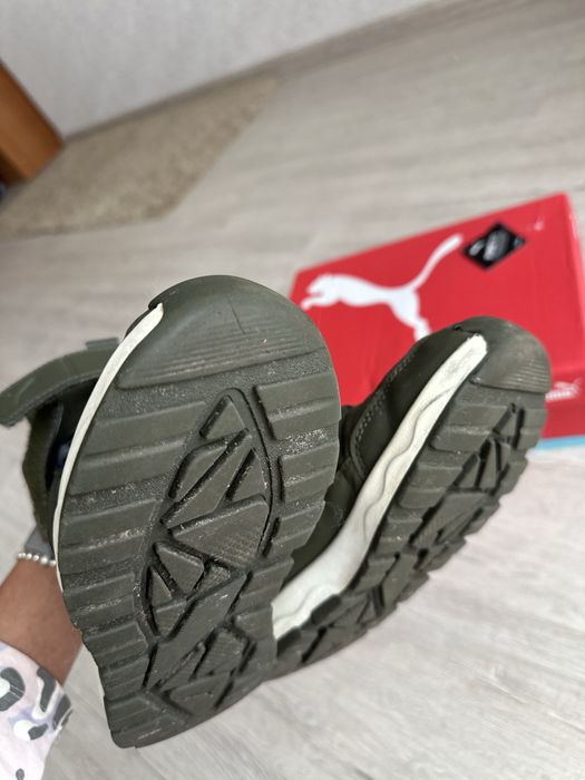 Зимові чоботи puma, ботинки на зиму