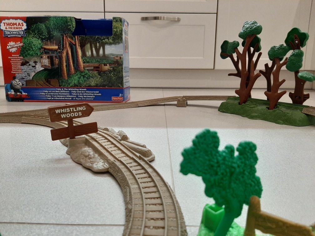 Kolejka Tomek i Przyjaciele Fisher Price duży zestaw