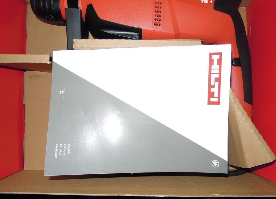 Hilti TE-1 Wiertarka udarowa. Nowy