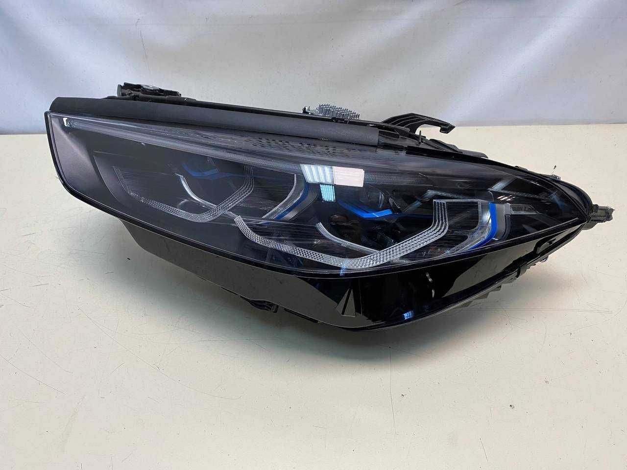 Фари BMW 8 G15 G14 F91 shadow laser лазер бмв 8 г15 г14 чорні