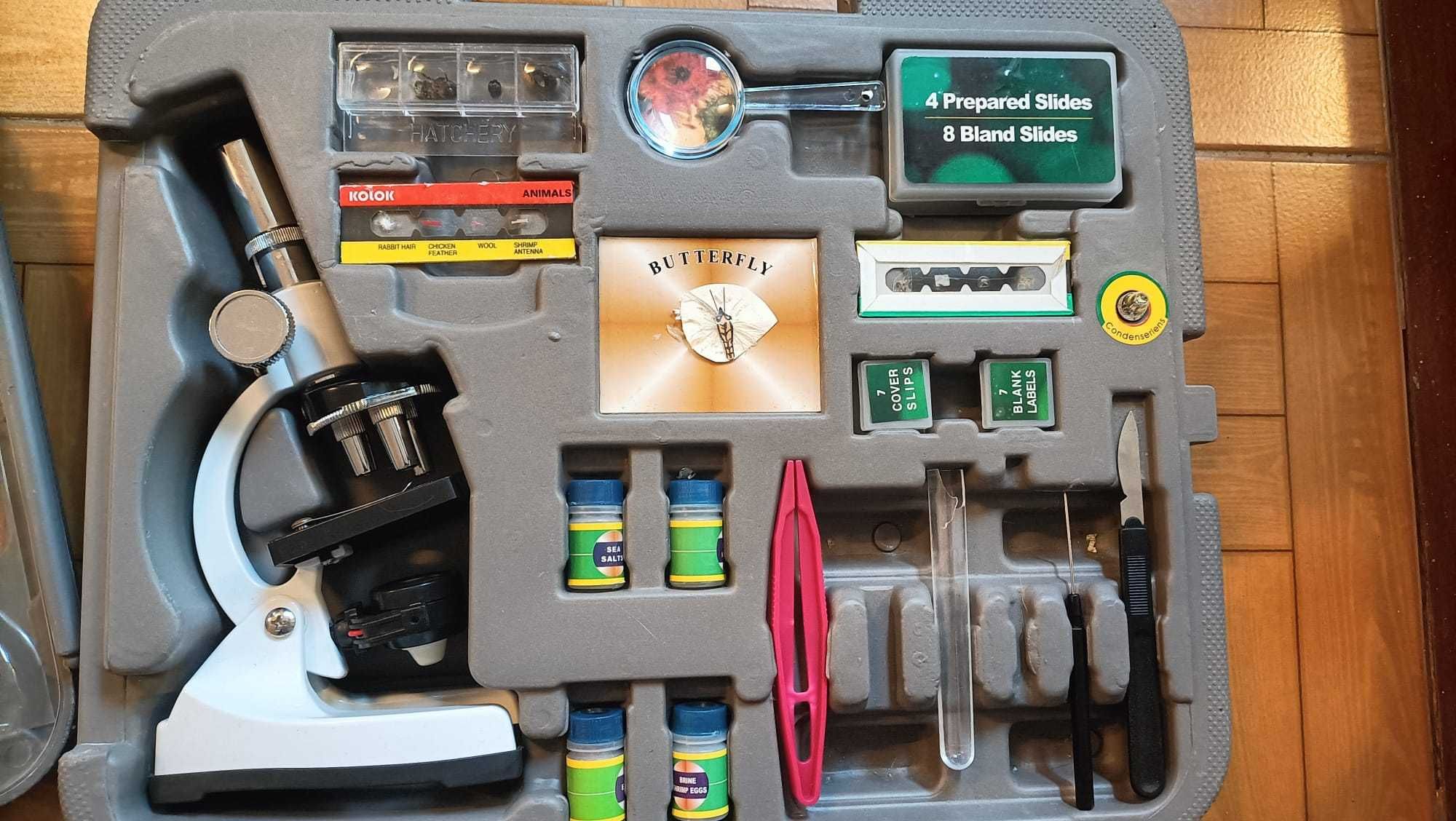 Microscópio para crianças
