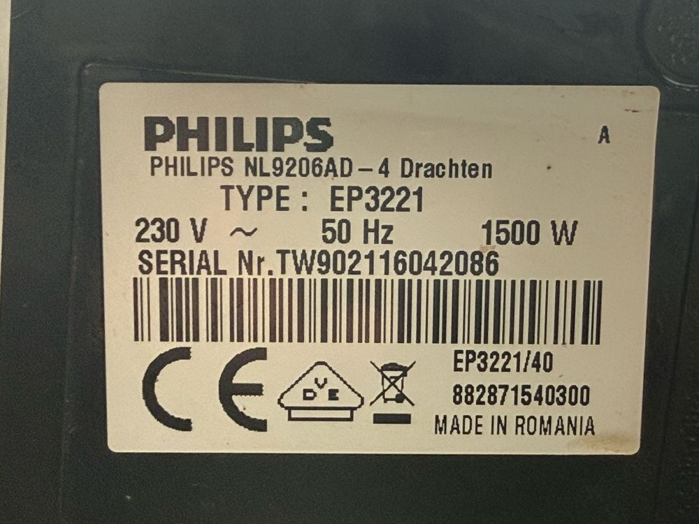 Phillips EP3221 Ekspres do Kawy