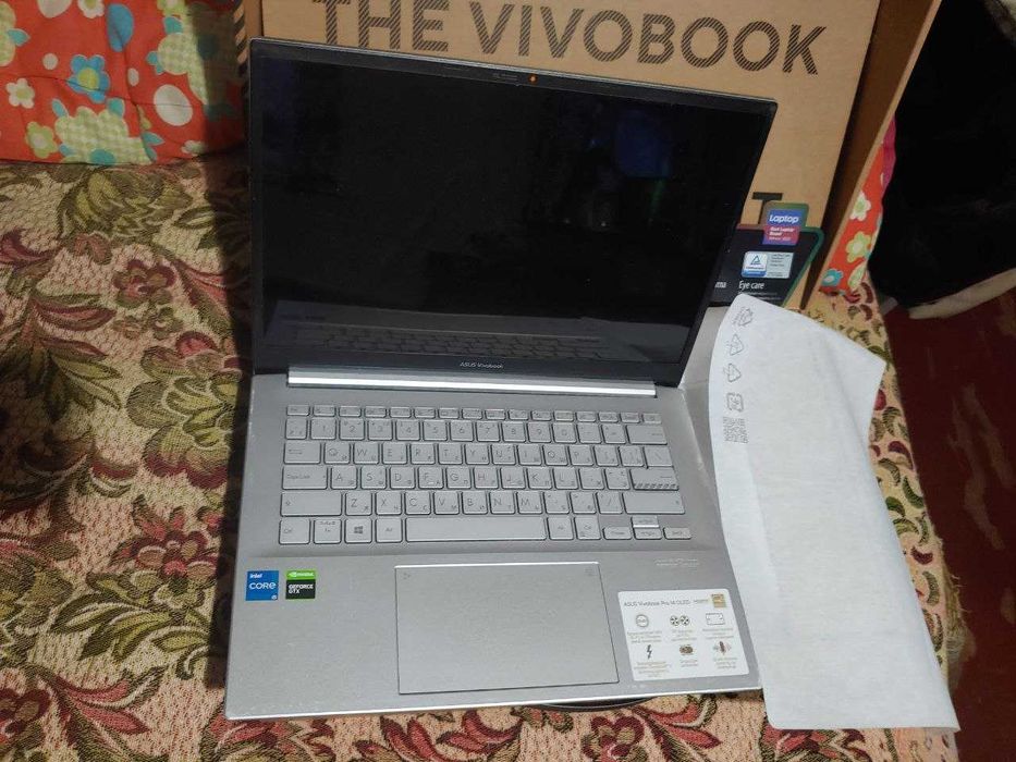 Ігровий Asus Vivobook Pro 14 OLED Ram 16 gb GTX 1650 Intel i5 11300H