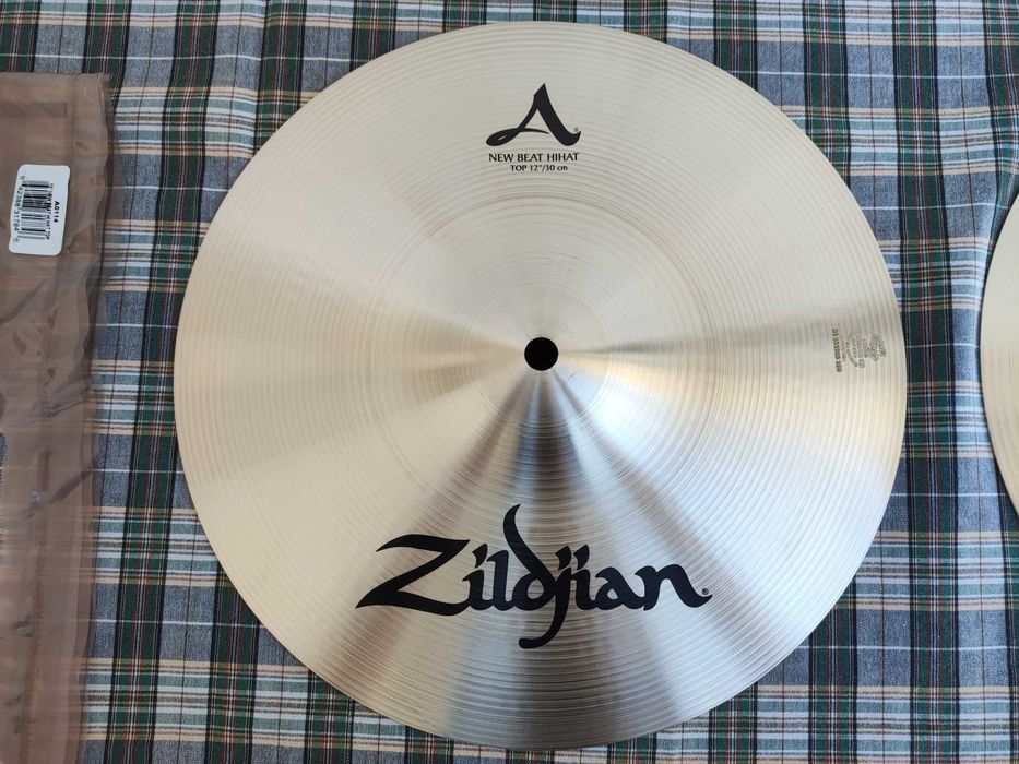 Zildjian 12" A-Series New Beat Hi-Hat NOVO