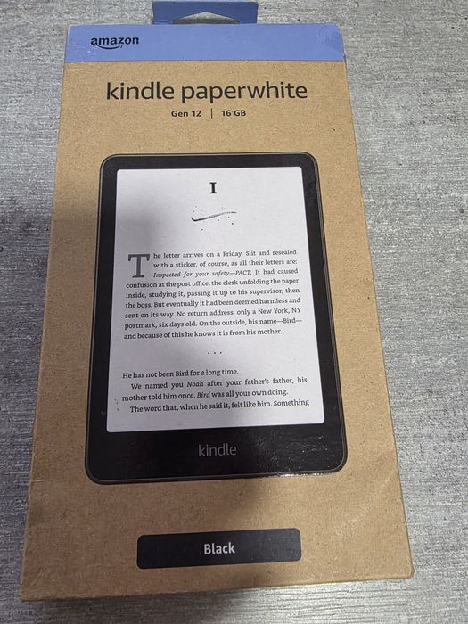 Kindle Paperwhite. 2025. 12 пок. 16Гб. Новий. Чорний. Гарантія