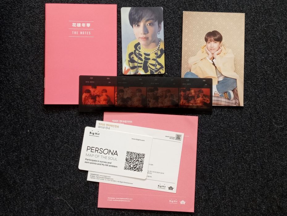 Álbum "Map of the Soul PERSONA" ver.04 de BTS