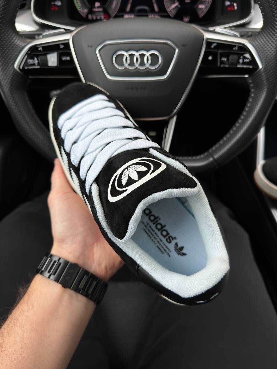 Чоловічі кросівки адідас кампус Adidas Campus 00s Black Gum [41-45]