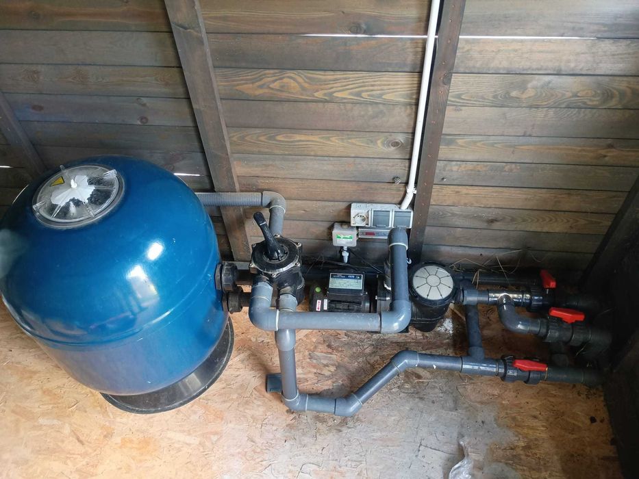 Zestaw filtracyjny TEBAS, Pompa basenowa, Filtr. Max. 60m3
