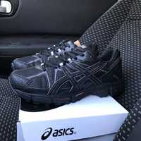 Чоловічі кросівки асікс чорні Asics Tiger Gel - Kahana 8 black