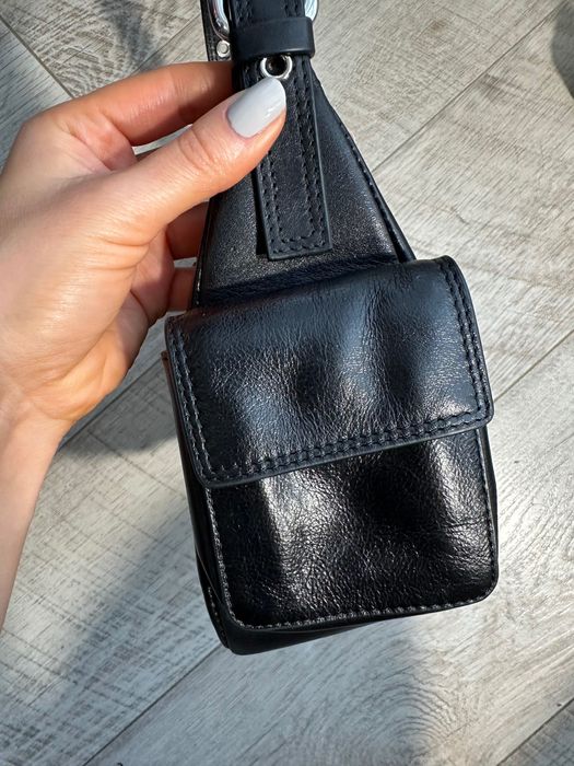 Стильна шкіряна сумка Mango