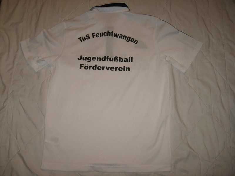 T-shirt koszulka polo Adidas M piłka nożna futbol klata 108cm