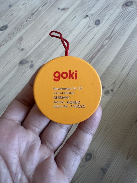 Drewniany kompas safari GOKI zabawka dla dziecka 6 lat