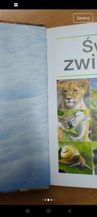 Książka świat zwierząt